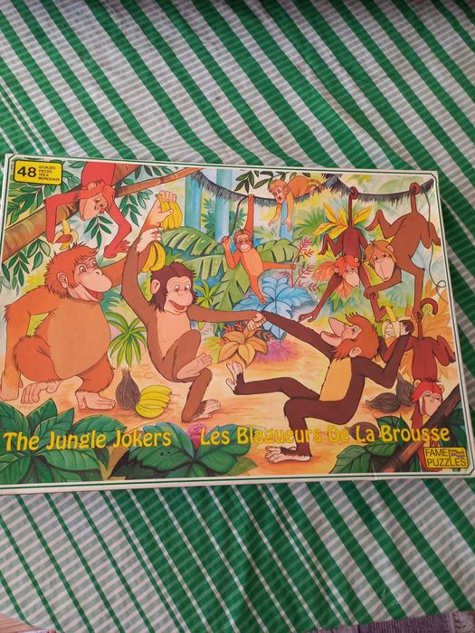 Страхотен пъзел с големи плочки