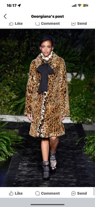 Erdem palton animal print!!