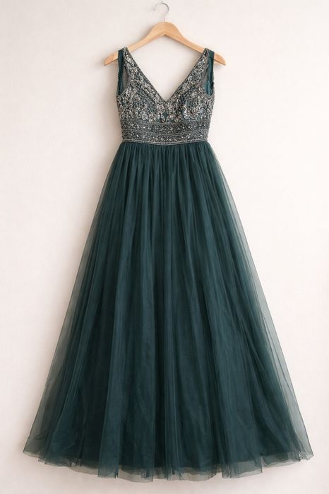 Нова рокля lace&beads,р-р ХХС-ХС