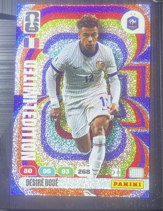 Cartonas de fotbal Desire Doue limited edition!