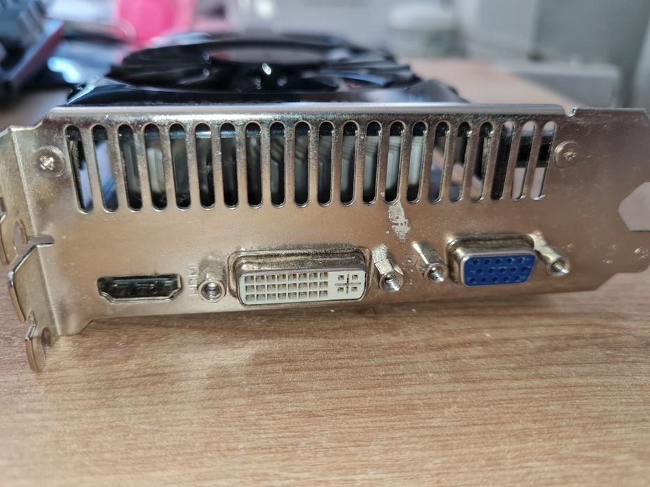 видеокарта NVIDIA GeForce GTX 750 не рабочая