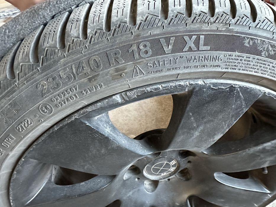 18” Style 123 8J et20 5х120 със Зимни гуми w