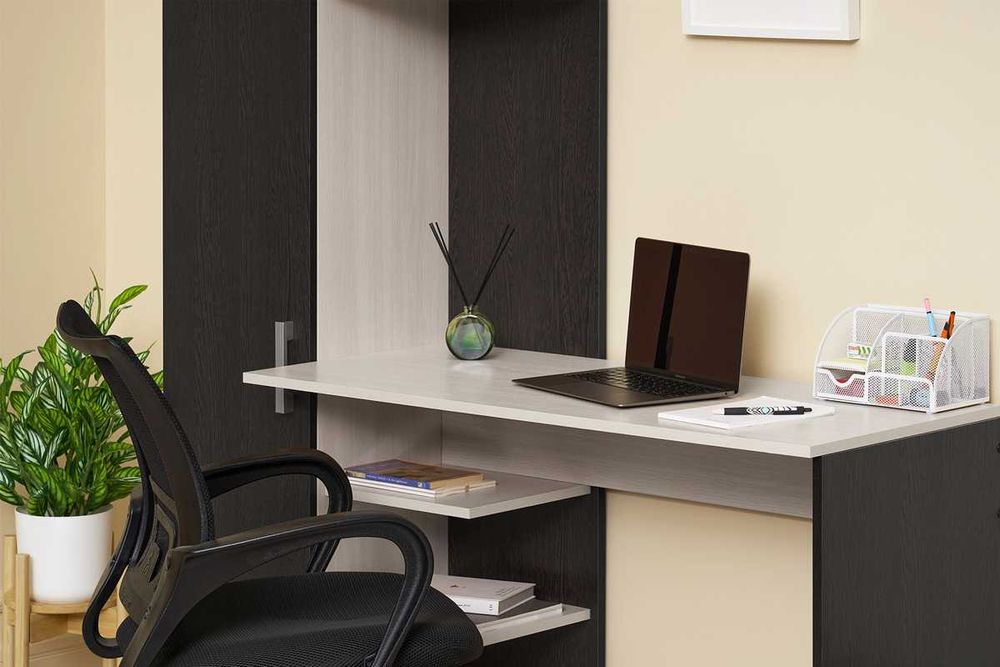 Бейсик стол компьютерный венге/лоредо