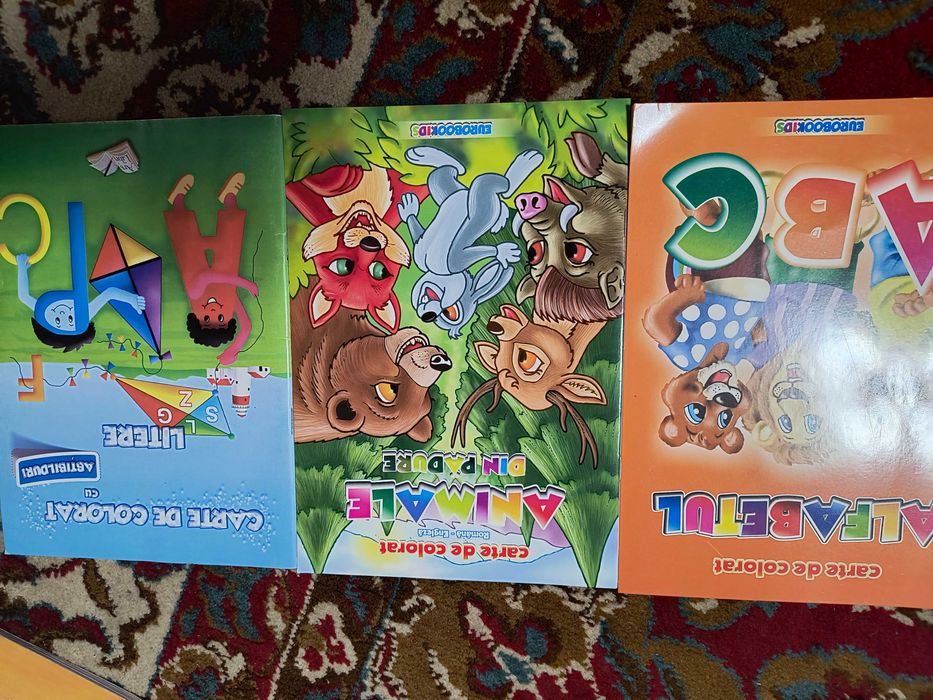 Cărți activități copii 5-6 ani