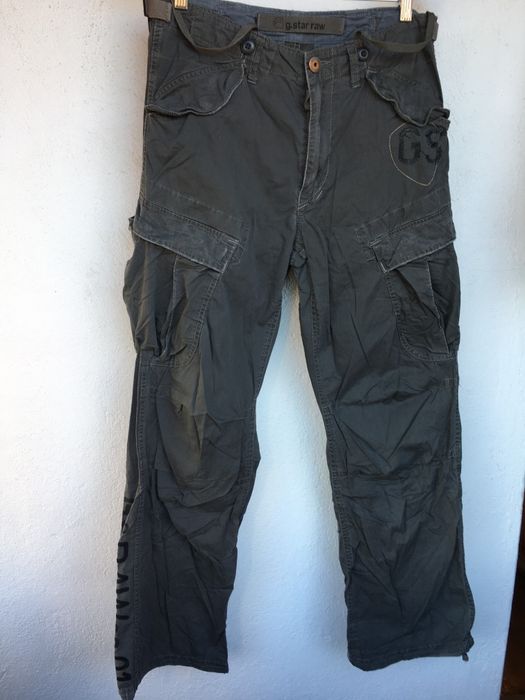G-STAR Raw сиви карго панталони С/М