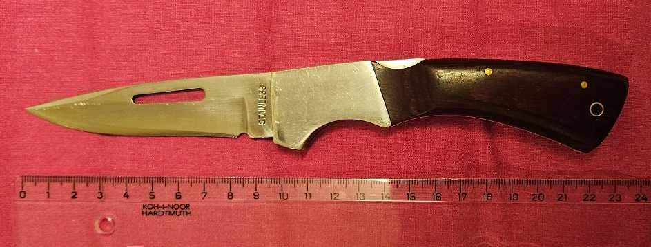 Стар сгъваем джобен нож 9 см