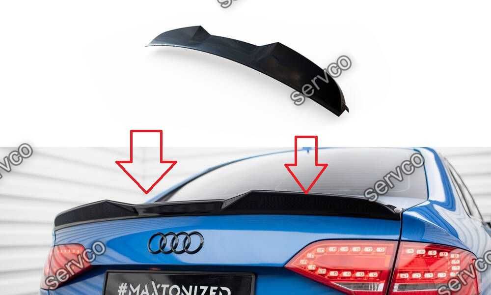 Pachet Body kit tuning Audi A4 S4 B8 Sline 2008-2012 v8 Maxton Design