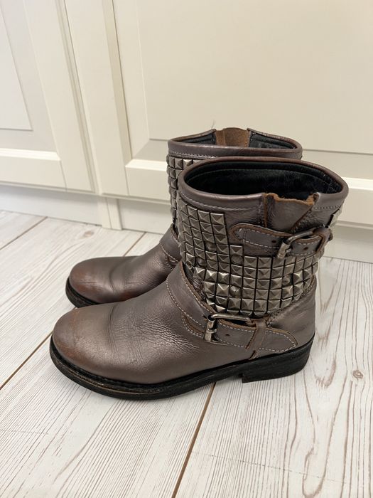 Bocanci ASH culoare gri