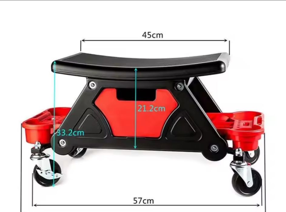 Сервизен стол с колела и място за съхранение