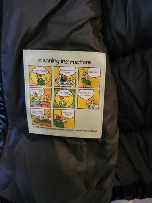 Geaca noua din puf neagra marimea 36/S