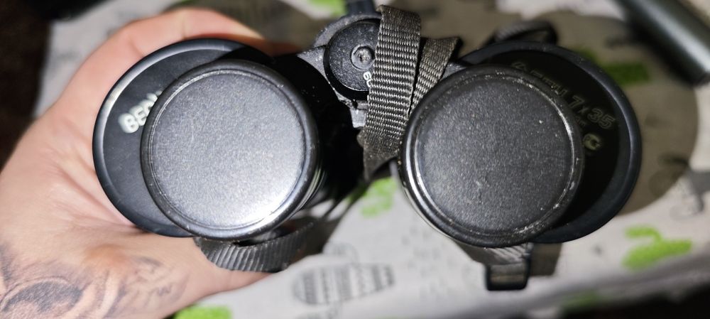 Руски бинокъл Беркут БПЦ 7х35 в отлично състояние