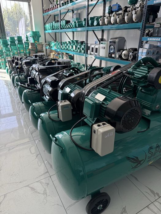 150 L air compressor SAAB 2090/150 литр воздушный поршневой компрессор