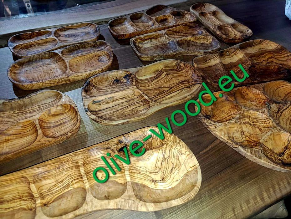 Посуда и всичко от маслиново дърво, струговани дървени изделия