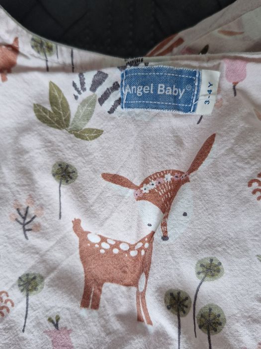 Зимен спален чувал с крачета Angel Baby