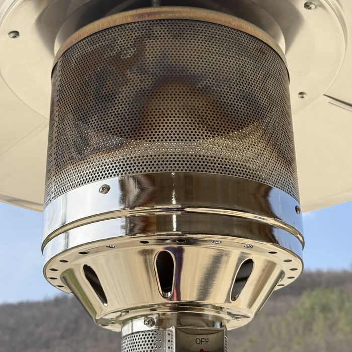 Външен газов отоплител тип “гъба” - 12.5kW отпл. мощност - като нов