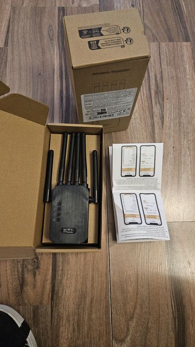 WiFi 6 усилвател / репитер Dual Band 2.4 и 5 GHz