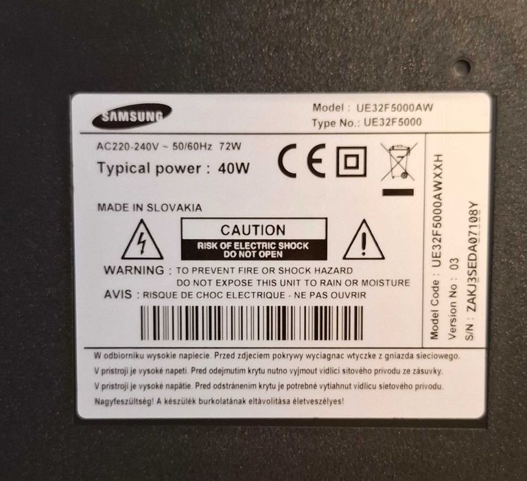 TV Samsung LED 32" Full HD