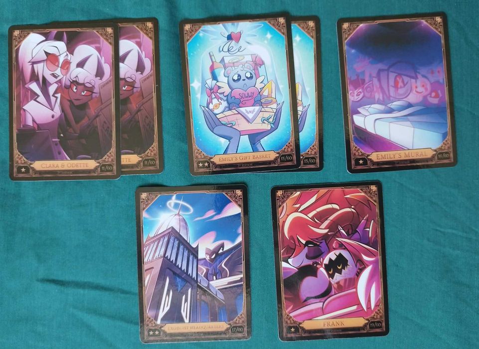 Hazbin Hotel trading cards S2 оригинални