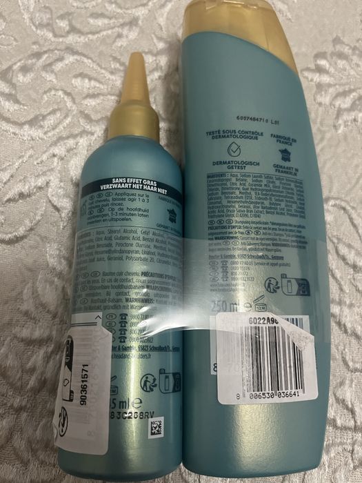 Sampon si crema de ingrijire cu balsam