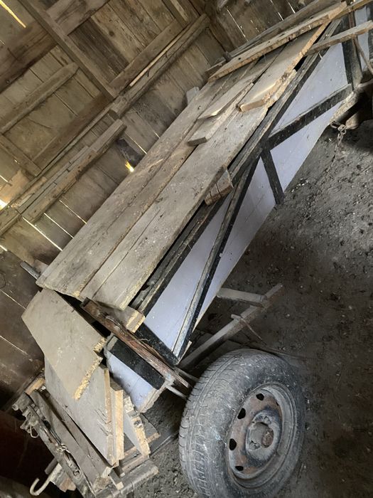 Căruță Cal Robustă – Stare Foarte Bună – Cauciucuri