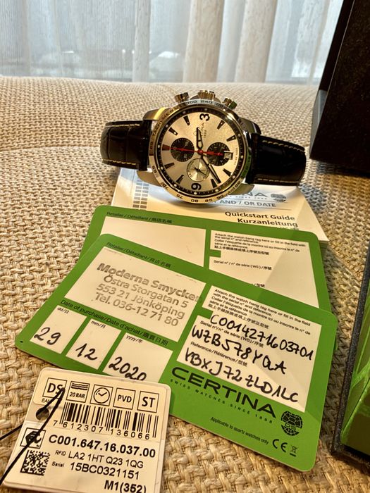 Certina DS Podium Chronograph Automatic