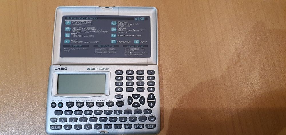 Casio калкулатор органайзер