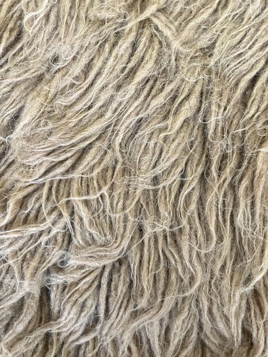 Cergă groasă 100% lână țesută manual