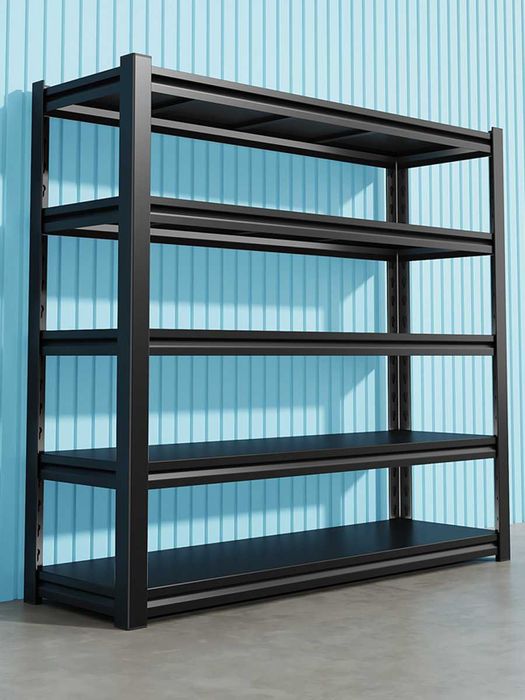 Балкон учун металл стеллаж, мустаҳкам ва танланадиган полкали