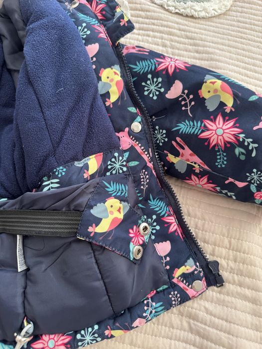 Зимний комбинизон в подарок ботинки