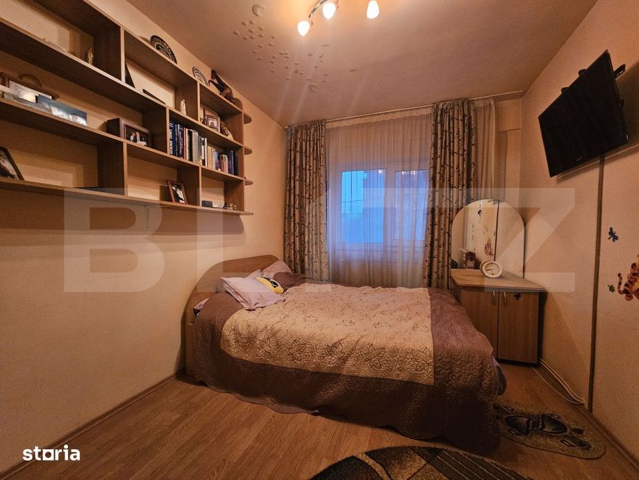 Apartament 2 camere, etaj intermediar, 53 mp, zona Zimbru — fotografia 3