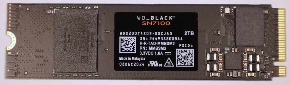 SSD Памет 2TB, Western Digital WD_BLACK SN7100
