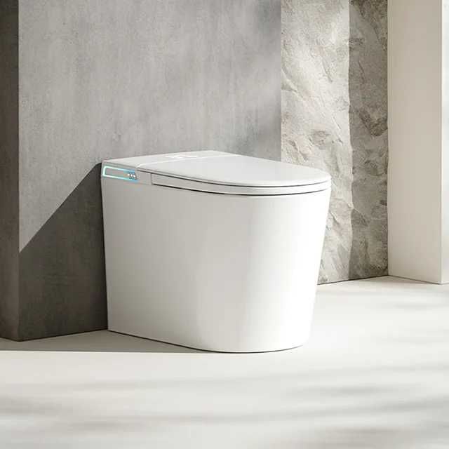 Мултифункционална слим смарт тоалетна с биде, подгрев, сушене, масаж