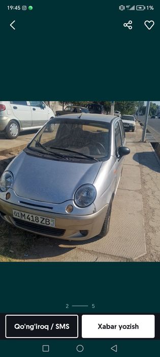 Matiz best metan gaz