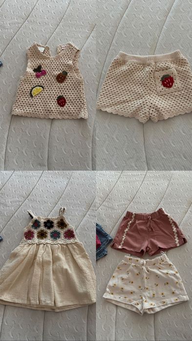 Летни дрехи за момичете- 92см. ZARA, H&M, Kinderland