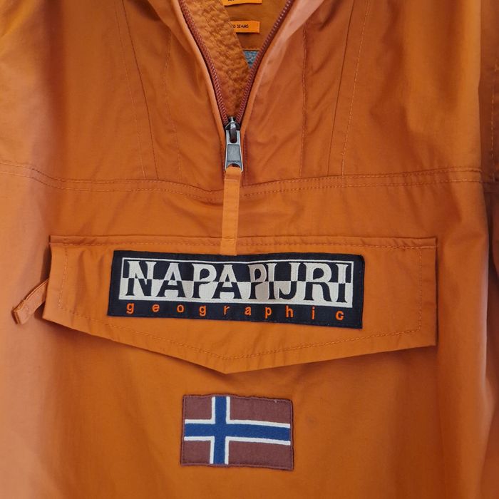 Geaca Napapijry, culoare portocaliu