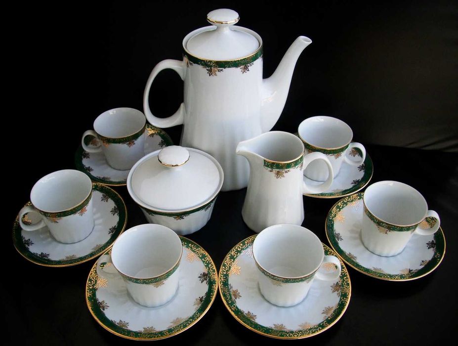 Луксозен сервиз за кафе EPIAG D.F. Карловарски порцелан Бохемия