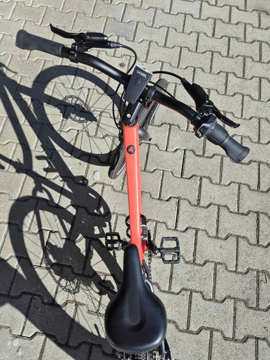 WOOM 4 Original - Bicicletă copii, 8 viteze, frâne disc,  20”