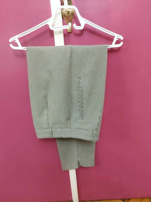 Пепитен панталон за студеното време