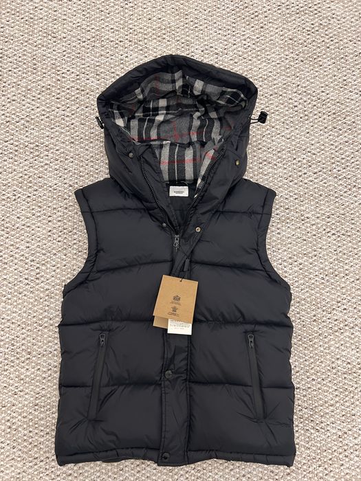 пуховик burberry