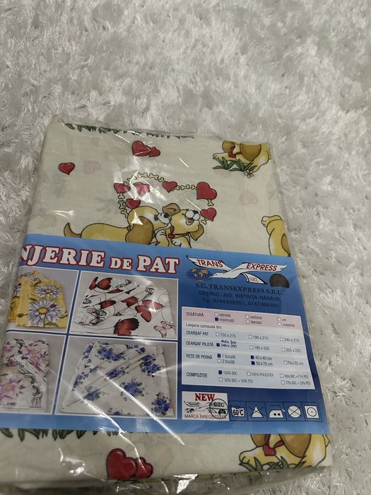 Lenjerie pt pat de o persoana