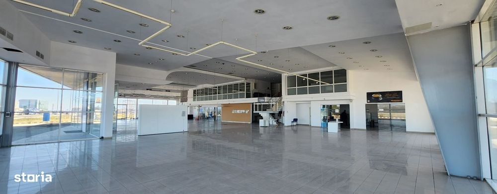 Showroom auto,construcții 6500 mp,teren 31.350 mp,front 176 ml la DN 1