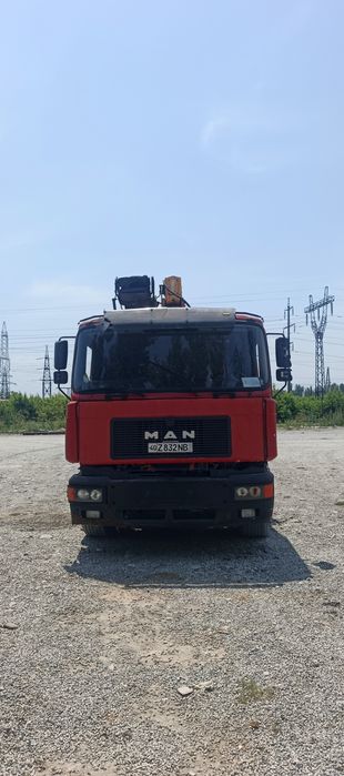 Man 2000yil, 7.5t. 26m strela, socan.