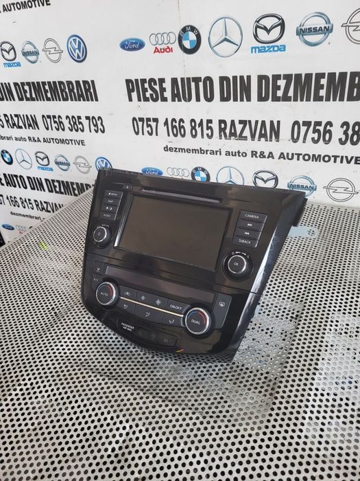 Navigatie Originala Nissan Qashqai J11 An 2014-2015-2016-2017-2018-2019-2020 Volan Stanga Masina Cu 11.000 Km Cod 259157FW5A