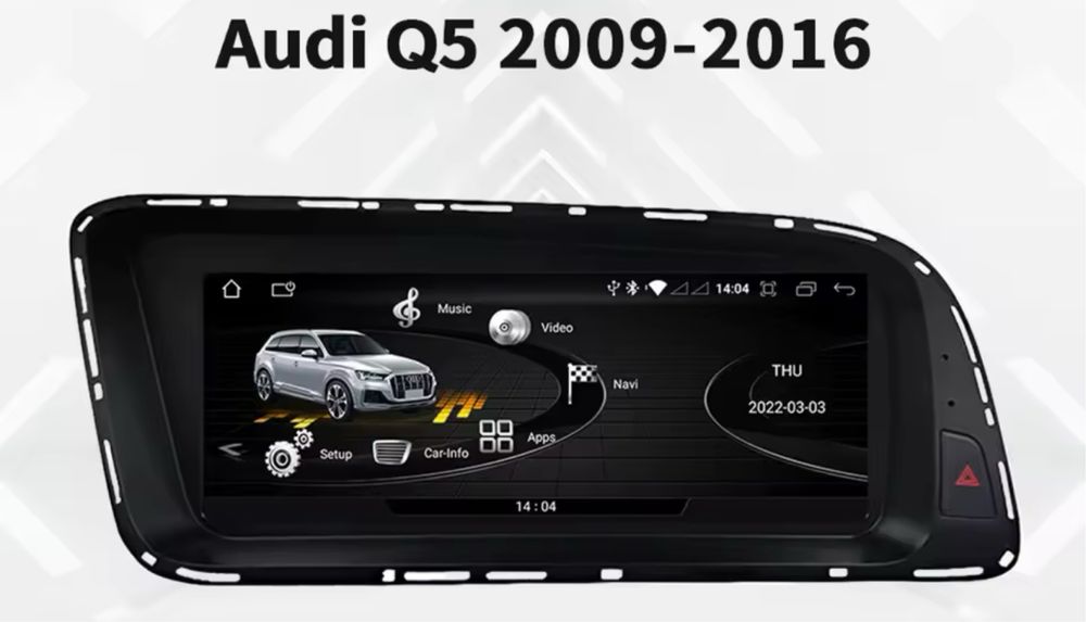 Navigatie Audi Q5 Android Auto/Carplay wireless