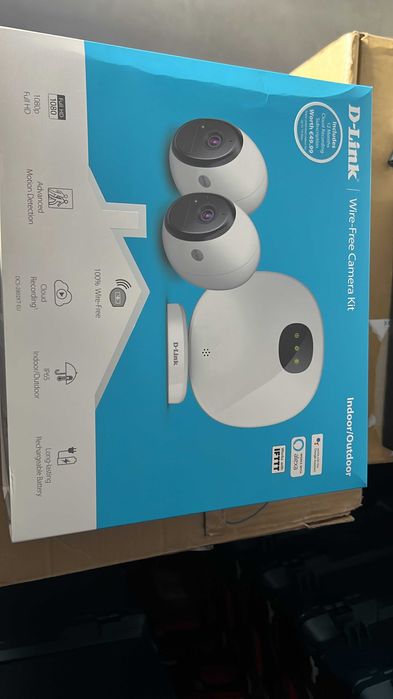 Camere supraveghere interior exterior D-link Wire-free Camera Kit NOU