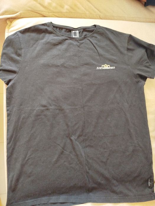 Мъжка черна  тениска