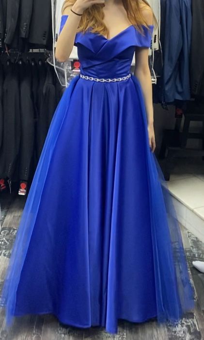 Турскосиня бална рокля