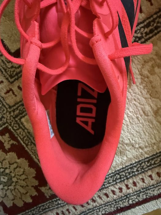 Adidasi alergare Adidas Adizero Evo Sl marime 45 1/3 rosu