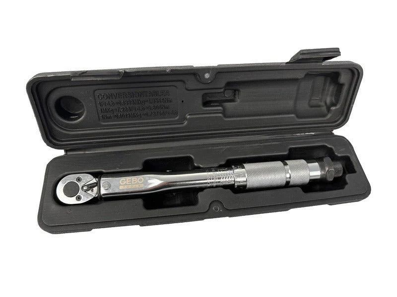 Динамометричен ключ 1/4" 5-25 nm gebo tools