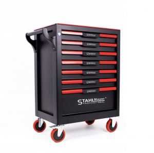 Количка за инструменти 7ч STAHLMAYER Red Line